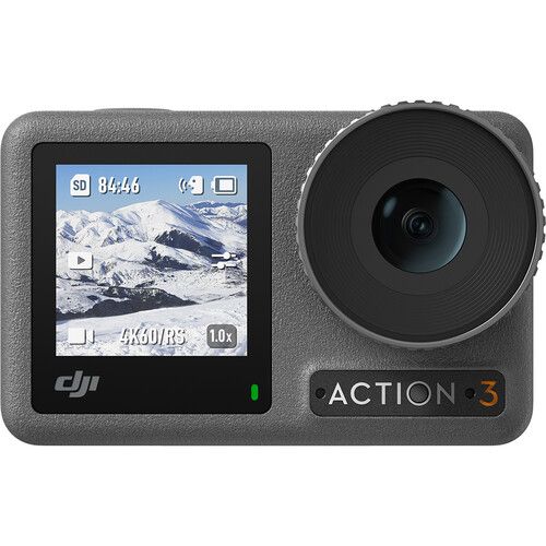 DJI Action Camera Kit 4K120p Waterproof 1/1.7inch Sensor Osmo Action 3 Adventure Combo CP.OS.00000221.01