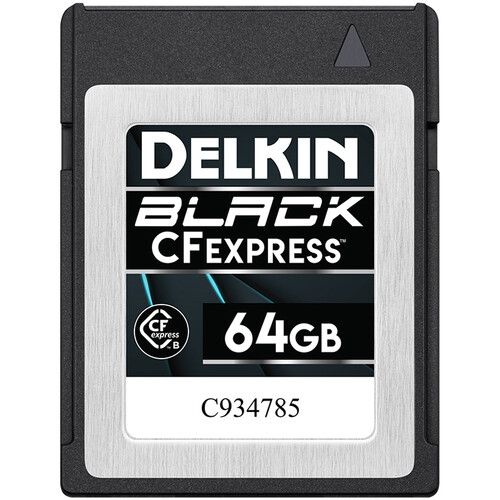 Delkin Devices Memory Card 64GB CFexpress Type B DCFXBLK64
