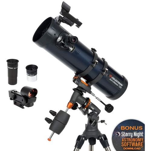Celestron Reflector Telescope 130mm f/5 AstroMaster 130EQ 31045
