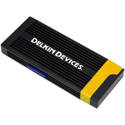 Delkin Devices Memory Card Reader USB 3.2 CFexpress Type A &amp; SD UHS-II DDREADER-58