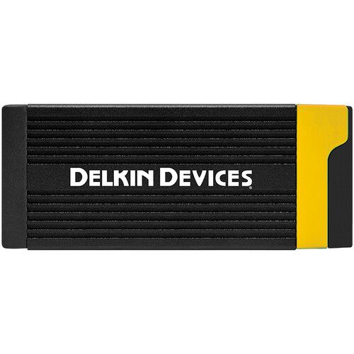 Delkin Devices Memory Card Reader USB 3.2 CFexpress Type A &amp; SD UHS-II DDREADER-58