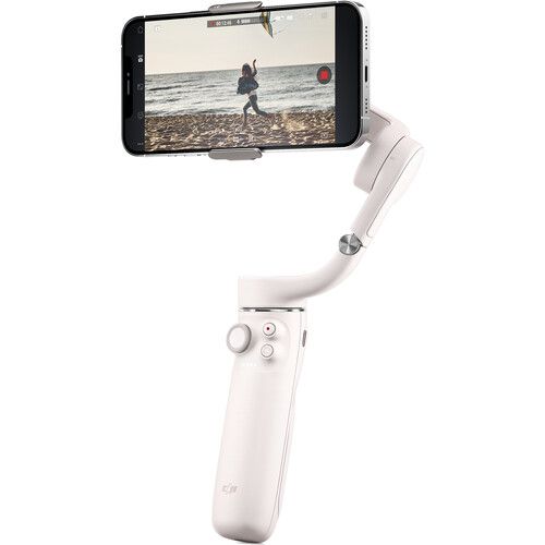 DJI Handheld Smartphone Gimbal Stabilizer 3-Axis OM-5 -CP.OS.00000160.01 (White)