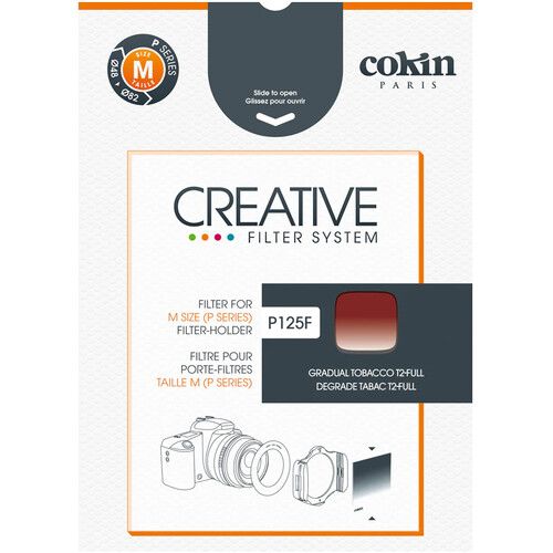Cokin Graduated Tobacco Filter Full 84x100mm 2-stop T2 CP125F