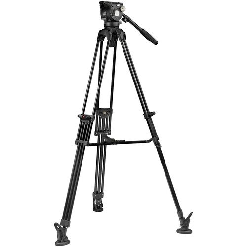 E-Image Tripod System 2-Stage Aluminum with GH08 Fluid Head 75mm EG08A2