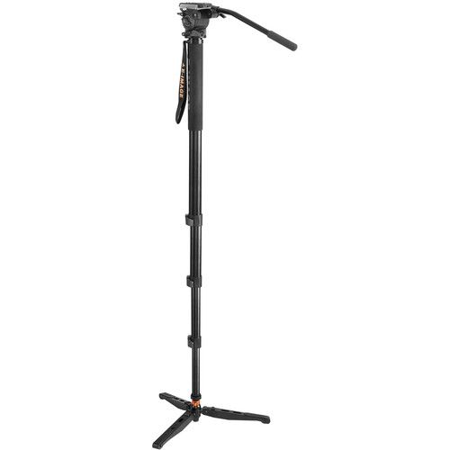 E-Image Monopod 4-Stage Aluminum with Fluid Head 630FH MA800+GH03F