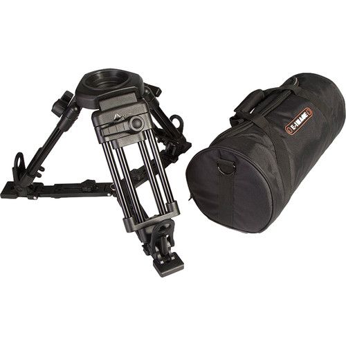 E-Image Baby Video Tripod Legs with 75/100mm Bowl Hi-Hat EI7501
