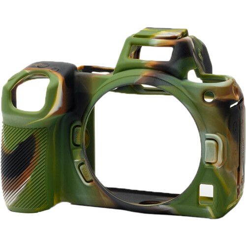easyCover Camera Case Silicone Protection Cover for Nikon Z5/Z6II/Z7II EA-ECNZ5C (Camouflage)
