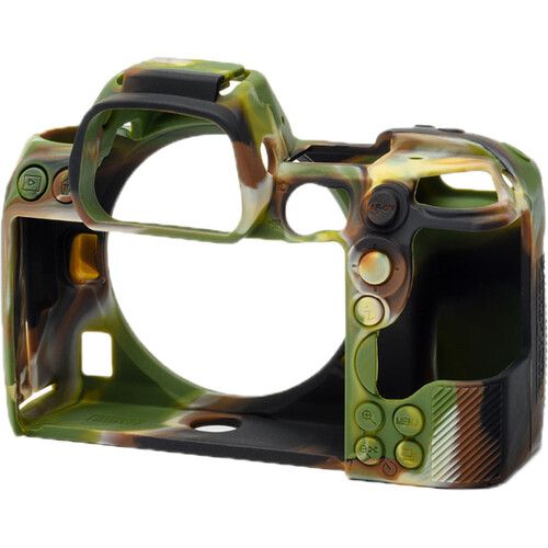 easyCover Camera Case Silicone Protection Cover for Nikon Z5/Z6II/Z7II EA-ECNZ5C (Camouflage)