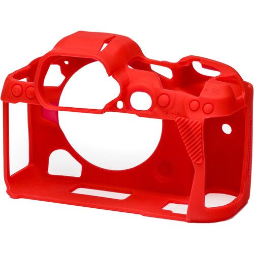 easyCover Protective Camera Case ECCR5R for Canon EOS R5 &amp; R6 (Red)