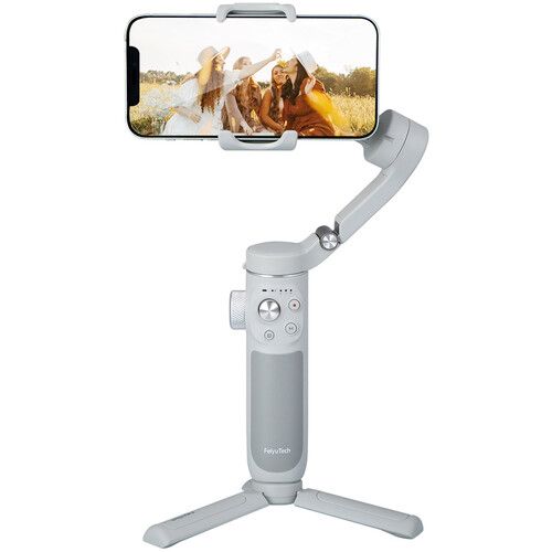 FeiyuTech Smartphone Gimbal 3-Axis with AI Intelligent Tracking Module Kit VB4SE-KIT (White)