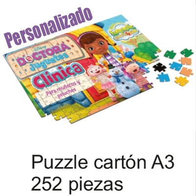 puzzle carton rectangular A3
