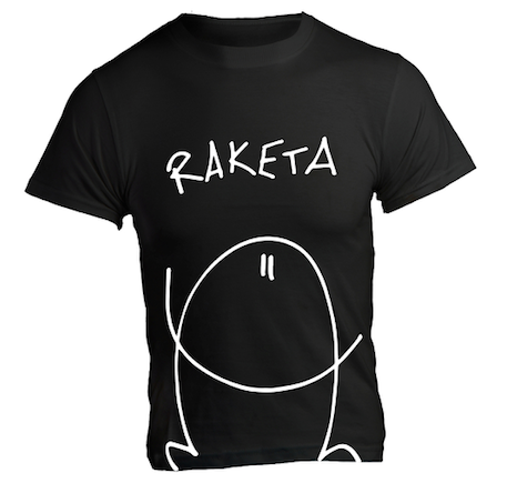 T-Shirt «Raketa» Schwarz