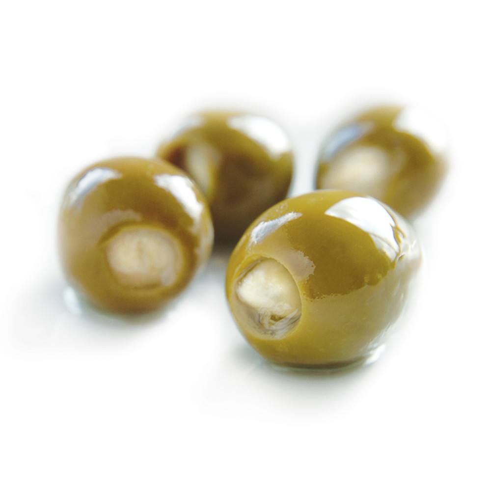 Manzanilla Green Olives Pitted & Stuffed 300gr