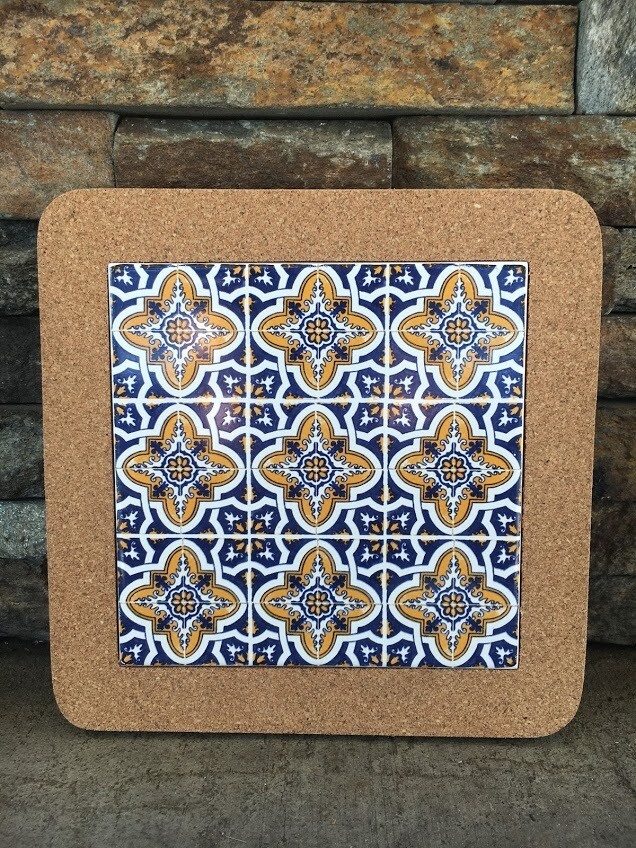 Azulejo Trivet (BLUEYELLOWMANY)