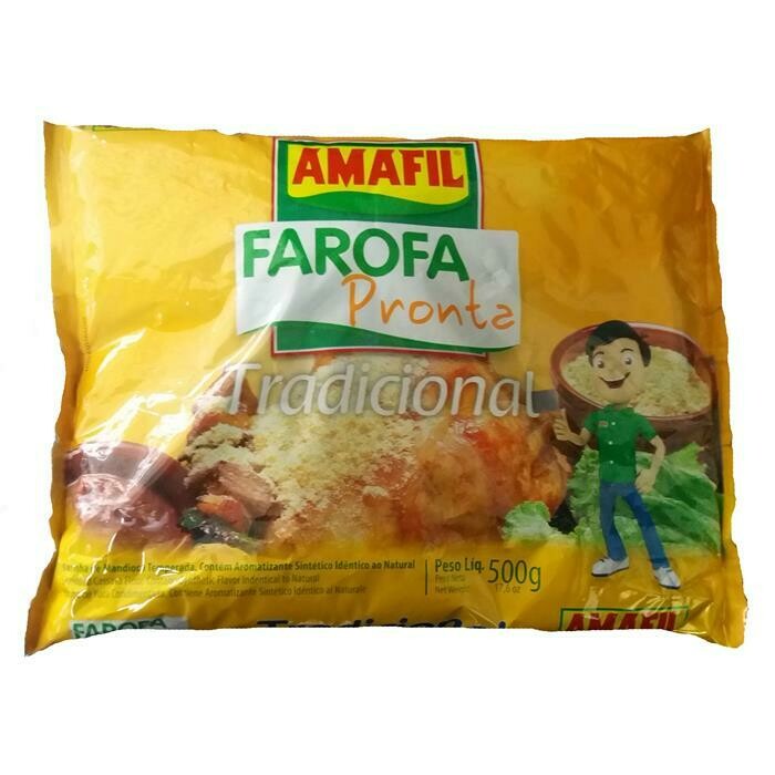 Amafil Farofa Tradicional (500gr) X 2 PACK (On Sale) [Exp 6/3/23]