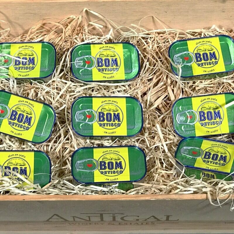 Bom Petisco Solid Tuna in Olive Oil [BULK] 30 Cans (Free Shipping this Item) EXPIRE 10 2028