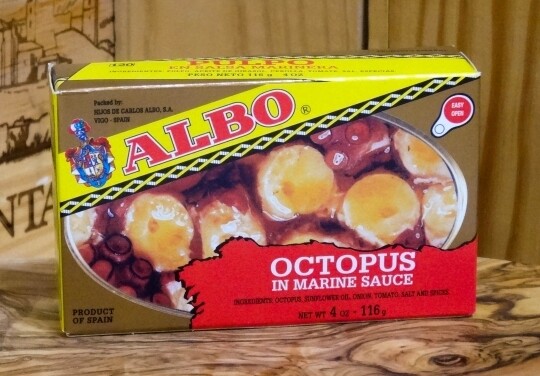 Albo Octopus Stewed Tomato (115 gr) (On Sale)
