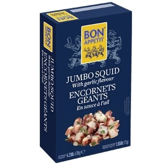 Bon Appetit Jumbo Squid in Garlic Sauce (120 gr)