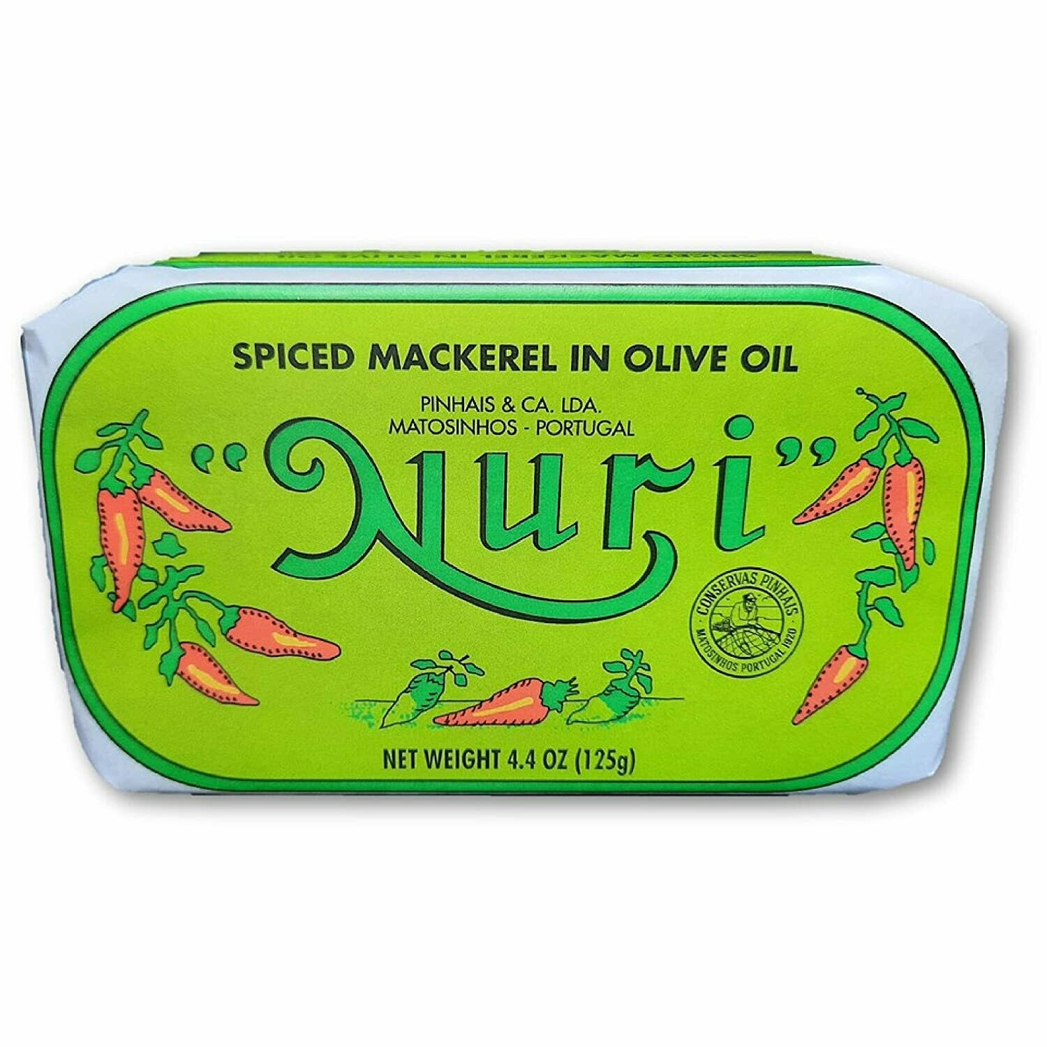 Nuri Portuguese Spiced Mackeral in Olive Oil (4.3 oz)