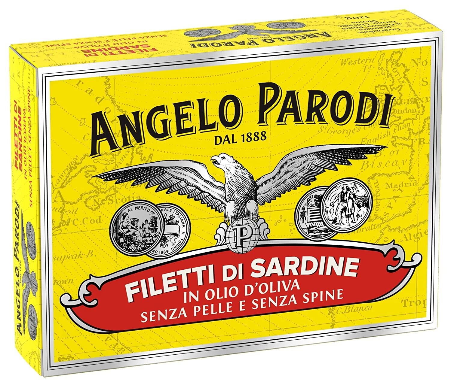 Angelo Perodi Boneless Skinless Fillet Sardines (105 gr)