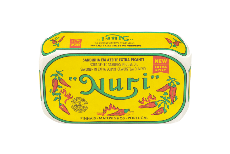 Nuri Portuguese EXTRA Spiced Sardines in Olive Oil (4.3 oz)