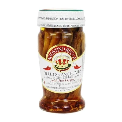 Agostino Recca Anchovies in Olive Oil (90 gr)