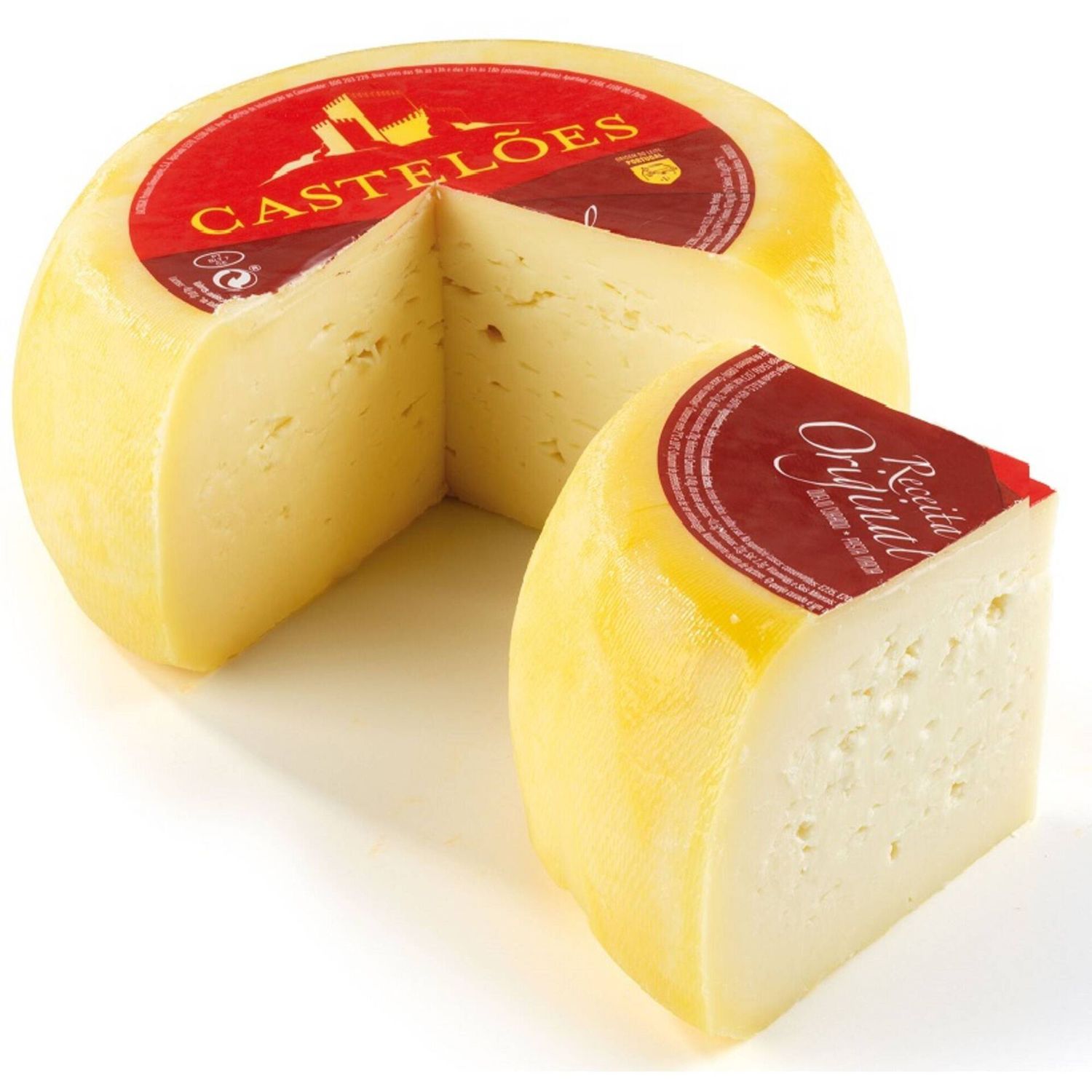 Queijo / Cow's Milk Casteloes (Semi Cured) (Porto) 1 lbs - Small Cheese