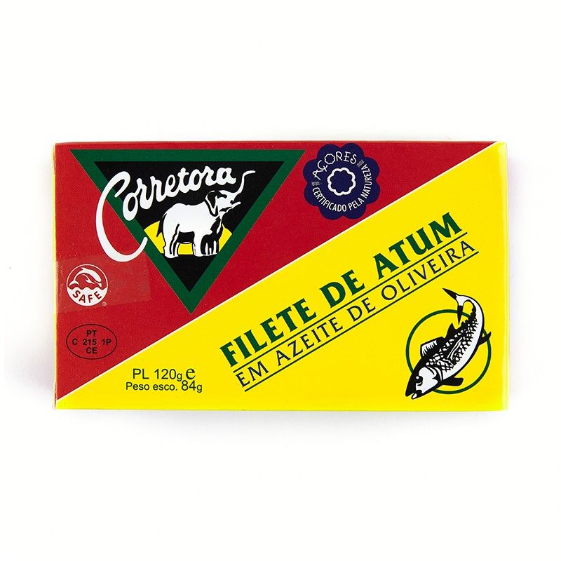 Corretora Tuna Fillets in Olive Oil (120gr)