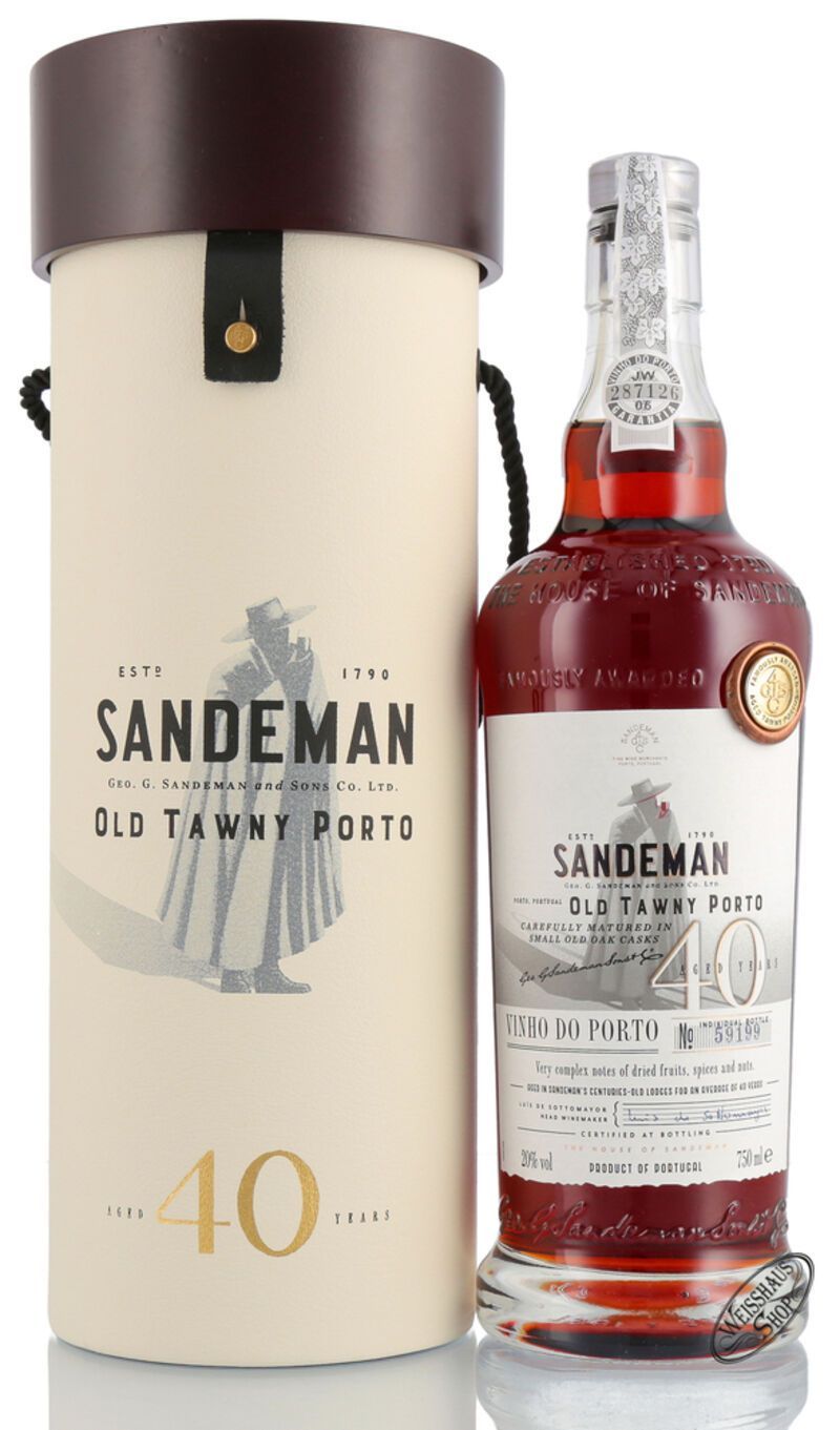 Sandeman 40 yr Tawny 750ml (Free Shipping)