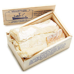 Dry Salted Cod Fish Boneless / Skinless Fillets + Free Shipping on Entire Site (S)