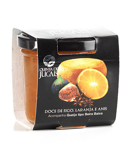 Fig, Orange, Anis Jam / Doce 125gr (Quinta Jugais)