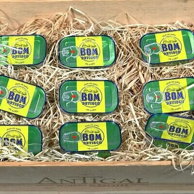 Bom Petisco Solid Tuna in Olive Oil [BULK] 30 Cans (Free Shipping this Item) EXPIRE 07 2030