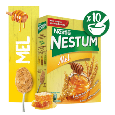 Nestum c/Mel (300gr) x 8 Pkgs (Free Shipping This Item)