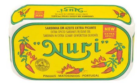 Nuri Portuguese EXTRA Spiced Sardines in Olive Oil (4.3 oz)