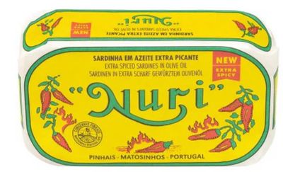 Nuri Portuguese EXTRA Spiced Sardines in Olive Oil (4.3 oz)