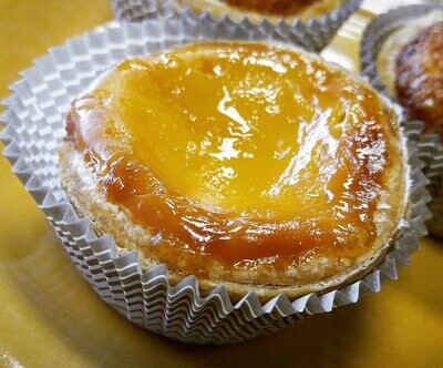 Queijada de Nata - Our Signature Pastry (1 Dozen - 12 pcs)  (Southern California Delivery Only)