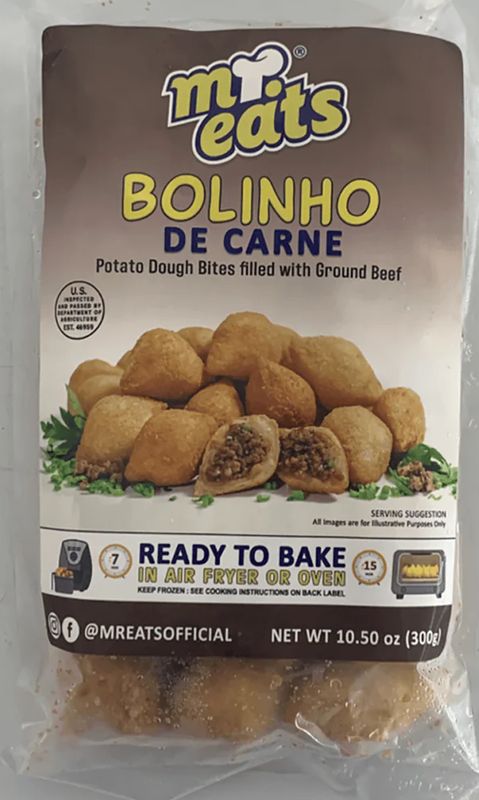 Mr Eats Bolinho de Carne 10 x 30g (Frozen)