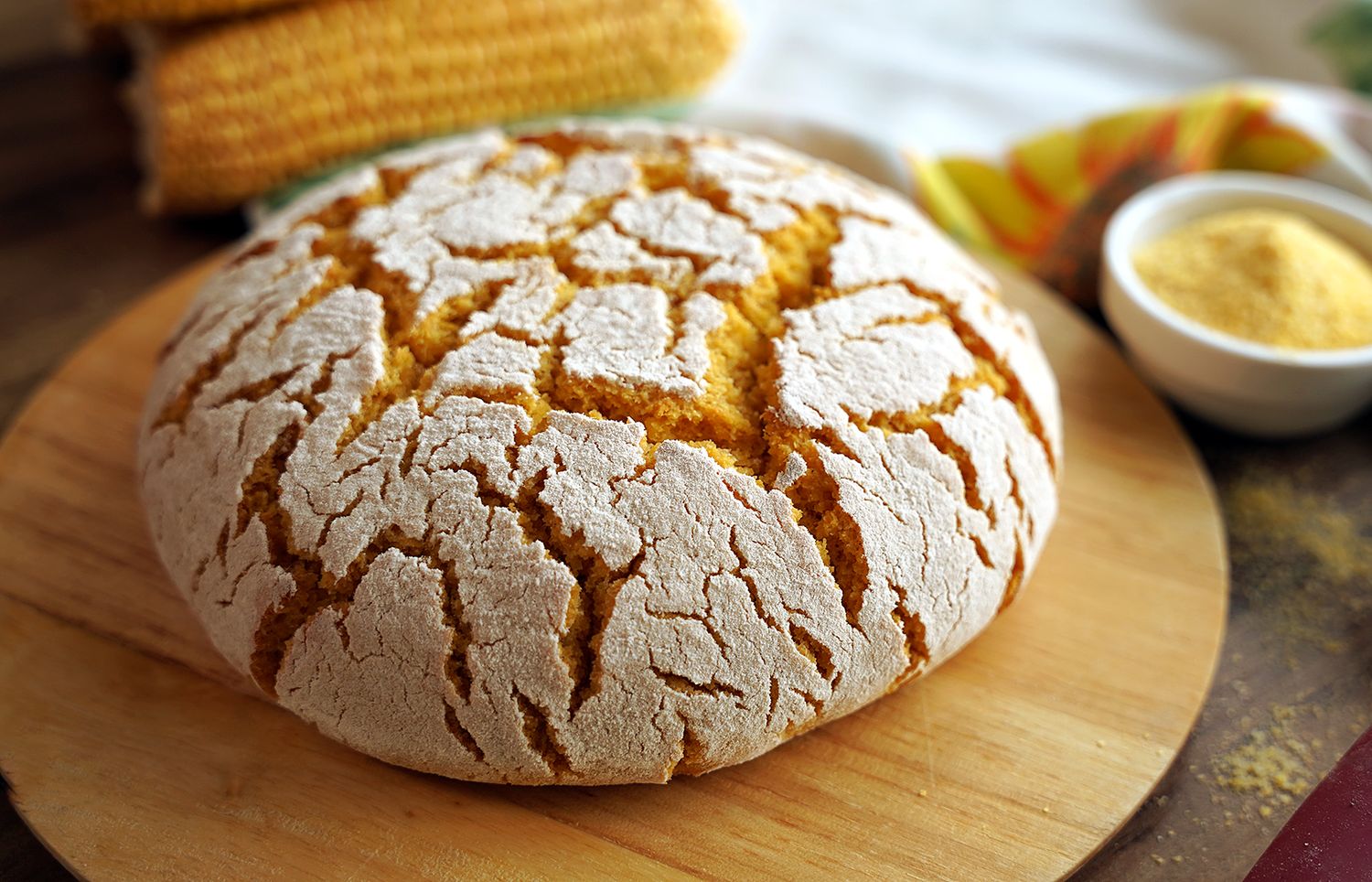 Portuguese Corn Bread (Broa de Milho)