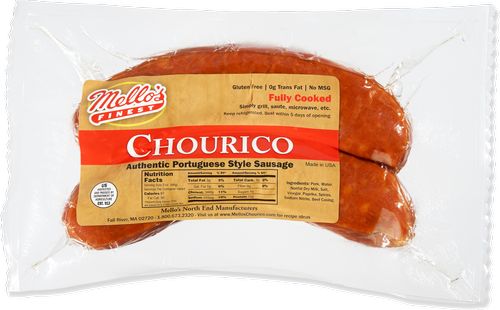 1 LB - Mellos Chouriço (Mild) (Azores Style)