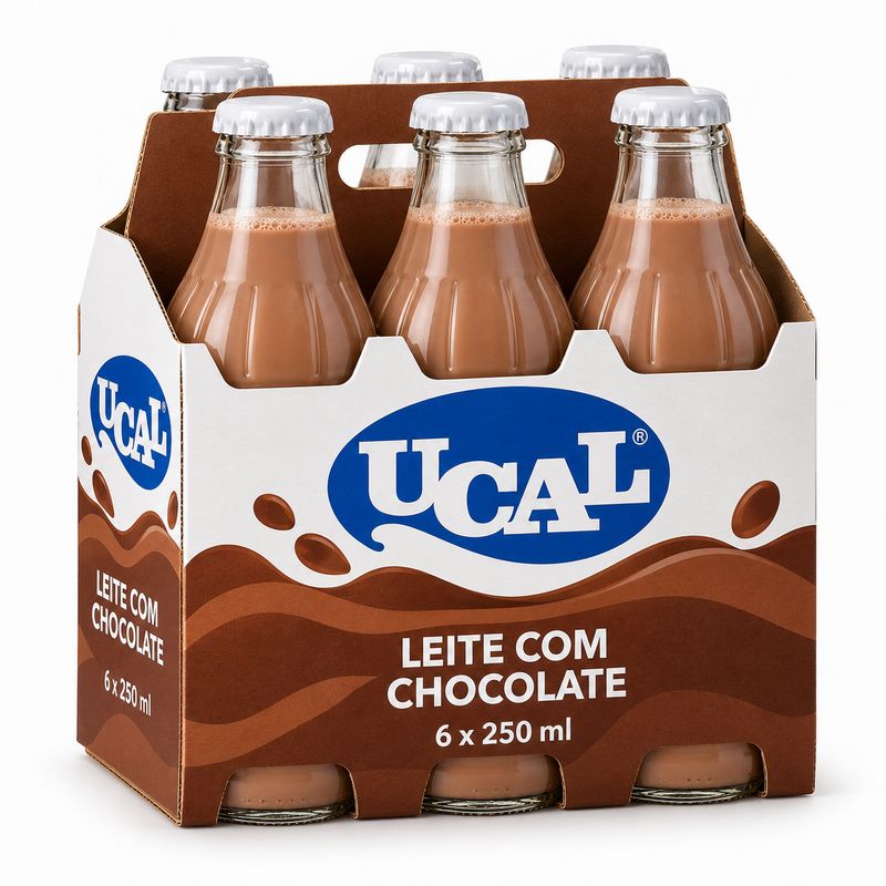 UCAL Chocolate Milk 6x250ml