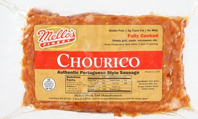 1 LB - Mellos Ground Chouriço (Fall River) (Mild)