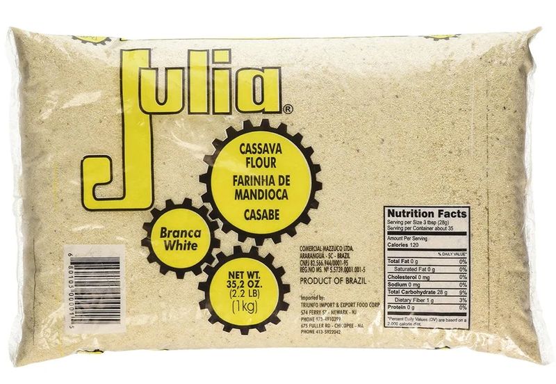 Julia Farinha de Mandioca Branca 350gr