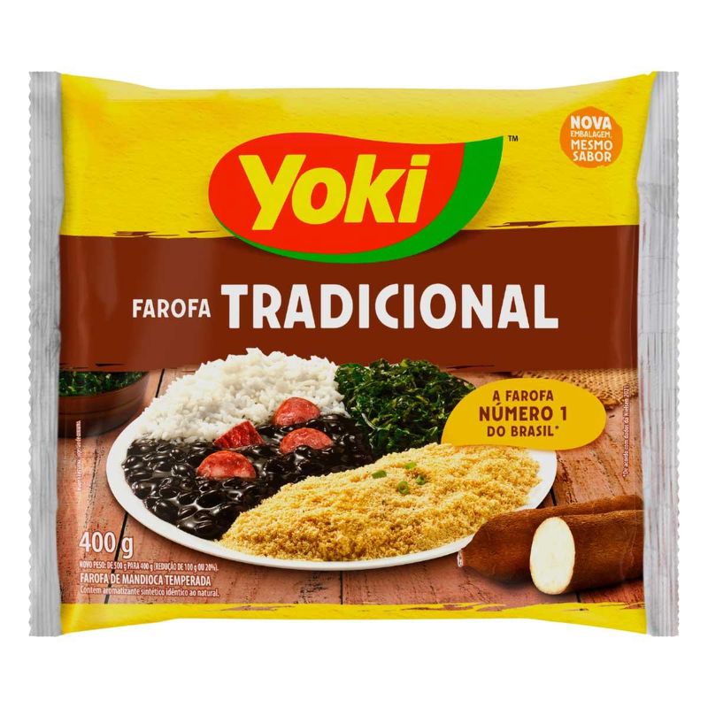 Yoki Farofa Tradicional – 400 g