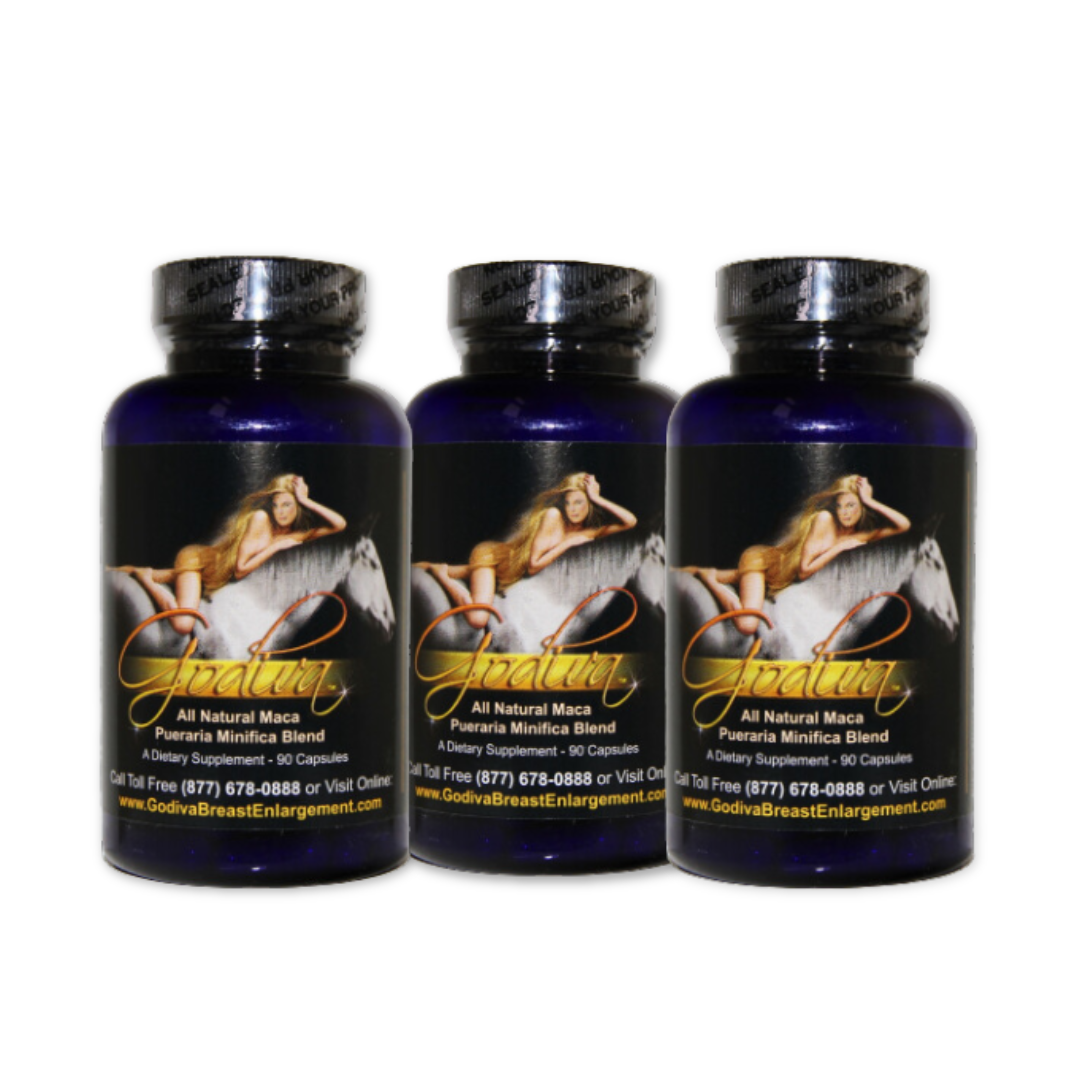 Godiva Pills - 3 Bottles