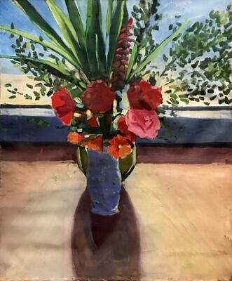Flower Study - 25.5"x21" - Oil on Canvas