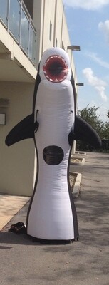 Shark - 10 feet tall - Acrylic on Denier Nylon & External Fan