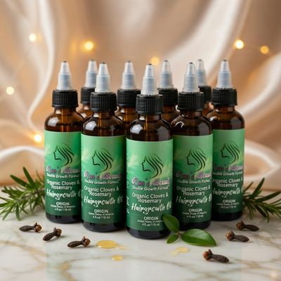 Organic Cloves &amp; Rosemary Hair growth Oil