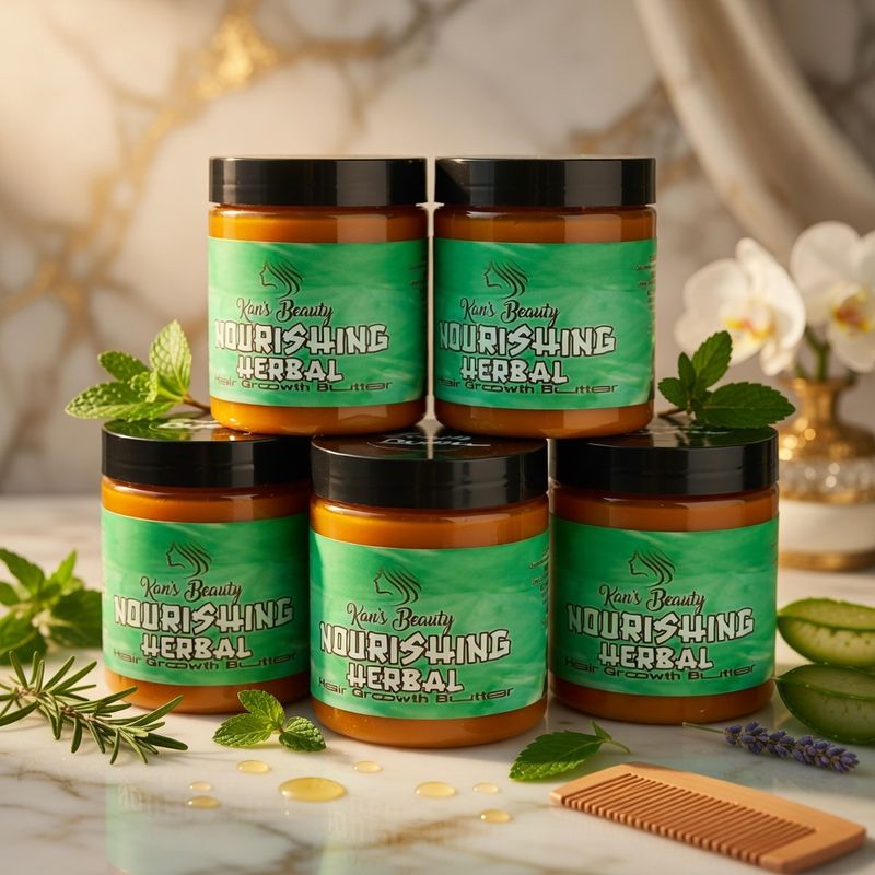 Nourishing Herbal Hair Growth Butter