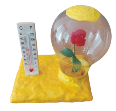 Термометър с роза
