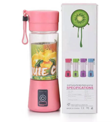 Portable Blender Cup, Electric USB Juicer Blender, Mini Blender Portable Blender For Shakes and Smoothies, Juice,380ml, Six Blades Great for Mixing, for Baby Food, Gym, Travel, Green | TVQuip.com